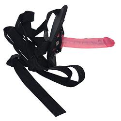 LUOWEIWEI 5 Inch Wearable Strap on Di-os Adjustable Belt Removable with Suction Cup for Woman and Couples LUOWEIWEI