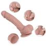 ZYYSQ Strap on Double Massage Happy Toy, Female Wearable Leather Adjustable Relax Happy Toy ZYYSQ