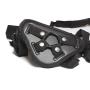 SWEETFUN Adjustable Leather Strap On Sex Harness Black