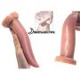 MLSice Anal Plug Realistic Tongue Lick Tease Dildo Butt Plug Vagina G Spot Clitoral Stimulate Flirt Foreplay Sex Toys Oral Sex Erotic Products Rough Surface for Women Lesbian - Skin