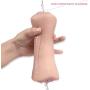 Sexbaby Male Masturbator, Double Ends 3D Vagina and Mouth for Male Masturbation, Pocket Pussy Oral Blow Job Sex Toys for Man