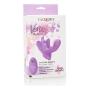 CalExotics Venus Butterfly Silicone Remote Rocking Penis – Hands Free Strap On Personal Massager Probe with Controller – Waterproof Adult Vibrator Sex Toy for Couples - Purple