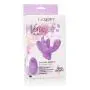 CalExotics Venus Butterfly Silicone Remote Rocking Penis – Hands Free Strap On Personal Massager Probe with Controller – Waterproof Adult Vibrator Sex Toy for Couples - Purple