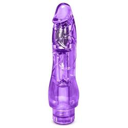 Eden 8.5" Soft Realistic Strong Vibrating Dildo - Multi Speed Flexible Vibrator - Waterproof - The Best Sex Toy for Women - Customer Favorite (Purple)