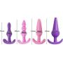 ❤ Women Men Vibrantor Kit Amal Plug Adult Six Toy Massage Tools Finger Massage Amus Washer