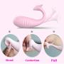Wireless Wand Massager, Waterproof Powerful Mini Cordless Wand Massaging with 8 Vibrations, Silicone Compact Rechargeable Power Massager(Pink)