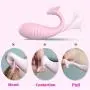 Manual Wand Massager for Relaxation, 8 Powerful Modes, Handheld, Cordless, Whisper Quiet, USB Rechargeable, Waterproof, Pink
