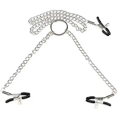 Three-Headed Clip Chain Jewelry Adjustable Clip (Silver) Three-Headed Clip Chain Jewelry Adjustable Clip (Silver)