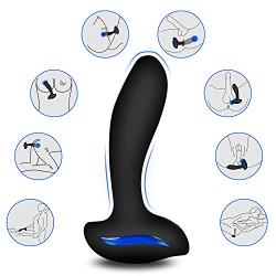 Male Prostate Massager Anal Sex Toys with 10 Vibration Modes - Heating Wireless Remote Anal Butt Plug for Unisex G spot Vibrator