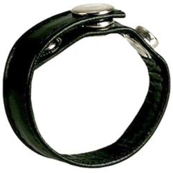 California Exotics Leather 3 Snap Ring