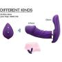 7-Speed Wireless Wearable Privacy Underwear Toy for Women (Purple)