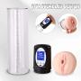 Rechargeable Automatic Penis Vacuum Pump with 4 Suction Intensities for Stronger Bigger Erection, Male Enhancement Pump Enlarger Adult Sex Toys with LCD Screen & Clear Cylinder for Easy Viewing