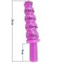 Lfcmf 11.02 Inch Extra Long Big Handsfree Personal Relax Massager PVC Toys with Handsfree Suction Cup Box Package (Color : Purple)
