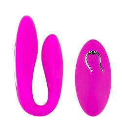 YEVIOR G Point Vibarator Soft Rate Toys Wireless Remote Control C-Shaped Double Couple Lovers Toys