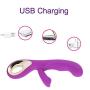 Wand Massager Handheld Massager Electric Massager Personal Body Massager Cordless USB Rechargeable Pain Relief with 10 Powerful Speeds