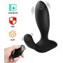 Utimi Butt Plug Anal Sex Toys Prostate Massager Waterproof Anal Vibrator Rechargeable with Remote Control Adult Sex Toys for Men or Women
