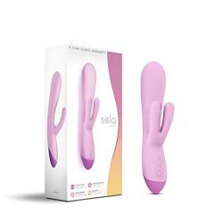 Sola Hop Rabbit Vibrator with 10 Vibration Functions for G-Spot and Clitoral Stimulation – Waterproof Vibrators – Strong Rumbly Vibrations – Most Powerful Vibrators – Triple Stimulation