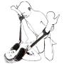 UXBKD Relax Toy Massager Sexual Bondage for Couplesblack