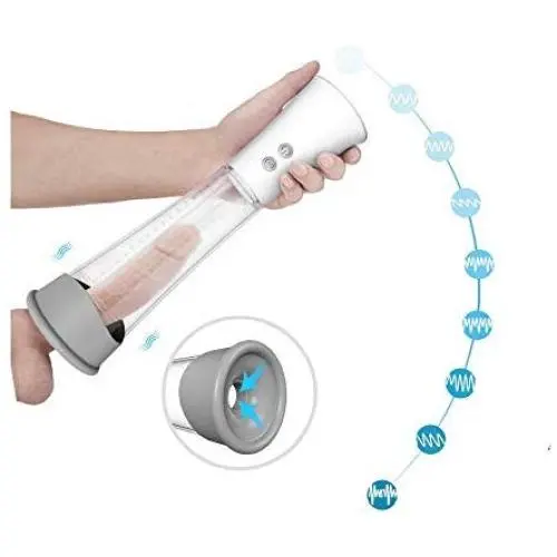 Sex Attachments Auto Enlargement Pump USB Charging Male Power Vibration Massagerr Pump Tools Training Toys for Men Sex Attachments Auto Enlargement Pump USB Charging Male Power Vibration Massagerr Pump Tools Training Toys for Men