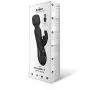 The Rabbit Wand Silicone Usb Rechargeable Dual Vibe Splashproof Black The Rabbit Wand Silicone Usb Rechargeable Dual Vibe Splashproof Black