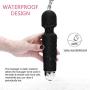Mini Wand Massager - Strongest Cordless Handheld Therapeutic Powerful Vibrate Wand Massager with 20 Magic Vibration Modes 9 Speeds,Best Travel Gift - Personal Massager for Neck Shoulder Massage