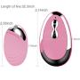 Romi Silicone Eggs 10-frequency Vibrations Wired Remote Control G-spot Vagina and Clitoris Stimulation Female Masturbation or Couples Sex Toys (Pink)