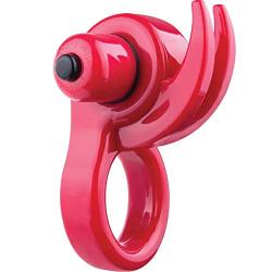 Screaming O Orny Vibrating Ring Red Stretchy C-Ring