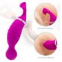 Cli^torial Sucking Toy for Women,12 Sucking Modes Tongue Vibrating Toy & Simulator with 24 Speed Vibration T-Shirt