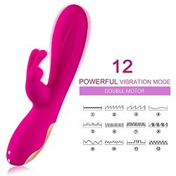 Strong Wand Massager with 12 Vibration Mode, Safe Silicone, Waterproof,Cordless,Your Trips Helper