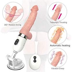 ZYYSQ Female Mechanical gǔn Wireless Remote Control Heating Massage Multiple Vibration Modes and Thrust Levels- Secret Transportation 01 ZYYSQ