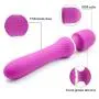 Vibrator Force Rotating LED Light with 10 Modes,Whisper Quiet,USB Cable Rechargeable Weaterproof Design for Bathroom,Garden,Yard,Living Room,Balcony (Purple-yl) (Purple-yl) (Purple-yl-2)