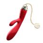 ZALO Rosalie Rabbit Vibrator Bright Red