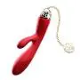 ZALO Rosalie Rabbit Vibrator Bright Red
