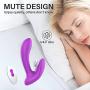 Clitoral Sucking Wearable Remote Control Vibrator, Loverbeby Dildo G-Spot Massager Waterproof& Rechargeable Wander, Clitoral Stimulator with 9 Vibration & 9 Suction Modes Adult Sex Toys for Men Women