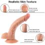 CRYPY 9 Inch Lifelike Handsfree Massager Toys for Woman