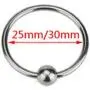 Eastern Delights Luxury Stainless Penis Cock Rings, Erection Enhancing Glans Rings with Joy Ball (ID 30mm) Eastern Delights Luxury Stainless Penis Cock Rings, Erection Enhancing Glans Rings with Joy Ball (ID 30mm)