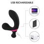 Rechargeable Massager, for Relaxation Remote Massaging Man with Multiple Vibrating Speed and Patterns …