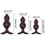 Guiseniour 3pcs Anell Beads Plug Massager Adult Buttt Stimulation Silicone Six Toys for Women Guiseniour 3pcs Anell Beads Plug Massager Adult Buttt Stimulation Silicone Six Toys for Women