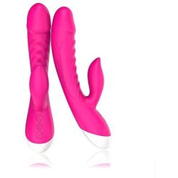 Heating Body Massager For Women, 10 Speed Modes, Waterproof Thrusting Handheld Massage Wand, Wireless USB Rechargeable Rabbit Toy For Adult Female, 8 Inch