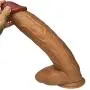 Bibida Huge Man with Suction Cup,17.1 Inch Realistic Penǐs Godem-Tee with A Length of 13.8 Inch Insertable Massasger Bibida Huge Man with Suction Cup,17.1 Inch Realistic Penǐs Godem-Tee with A Length of 13.8 Inch Insertable Massasger