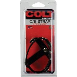 California Exotics COLT Leather H-Piece Divider Strap