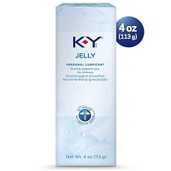 K-Y Jelly Personal Lubricant 20 oz (5 Bottles x 4 oz), Premium Water Based Lube For Men, Women & Couples, Pack of 5