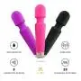 LIBI - Personal Handheld Massager, Neck Massager with 8X Speeds, 20x Patterns and Flexible Head Massager, Wireless, Rechargeable and Waterproof. (Relaxation Gifts/Muscle Masager/Personal Massager)