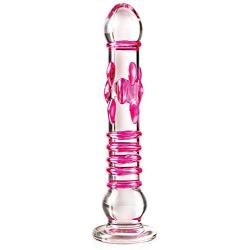 Icicles #6 Hand Blown Glass Massager