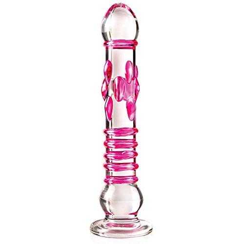 Icicles #6 Hand Blown Glass Massager