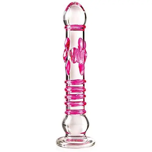 Icicles #6 Hand Blown Glass Massager Icicles #6 Hand Blown Glass Massager