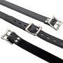 HuiZhi Adult SM Restraint Set Leather Belts,Sex Bed Bondage System for Couples,Wrist Cuffs,Thigh Cuffs,Ankle Cuffs,Adjustable Fetish Body Restraint Kit(7 Pieces)