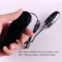 Wansan Wansan Vibrating Egg Waterproof Stainless Steel Jump Eggs Massager Muscle Exercises for Men Women