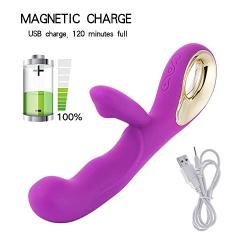 USB Magnetic Charging Wand Massager with 10 Powerful Vibration Massager Mode, High Level Waterproof,Whisper Quiet, Wireless for Sports Recovery & Muscle Aches
