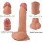 Feijibei 7 Inch Relax Skin Body Care Tool Health PVC Material Massager Wand Personal Adult Toy for Women - Complexion